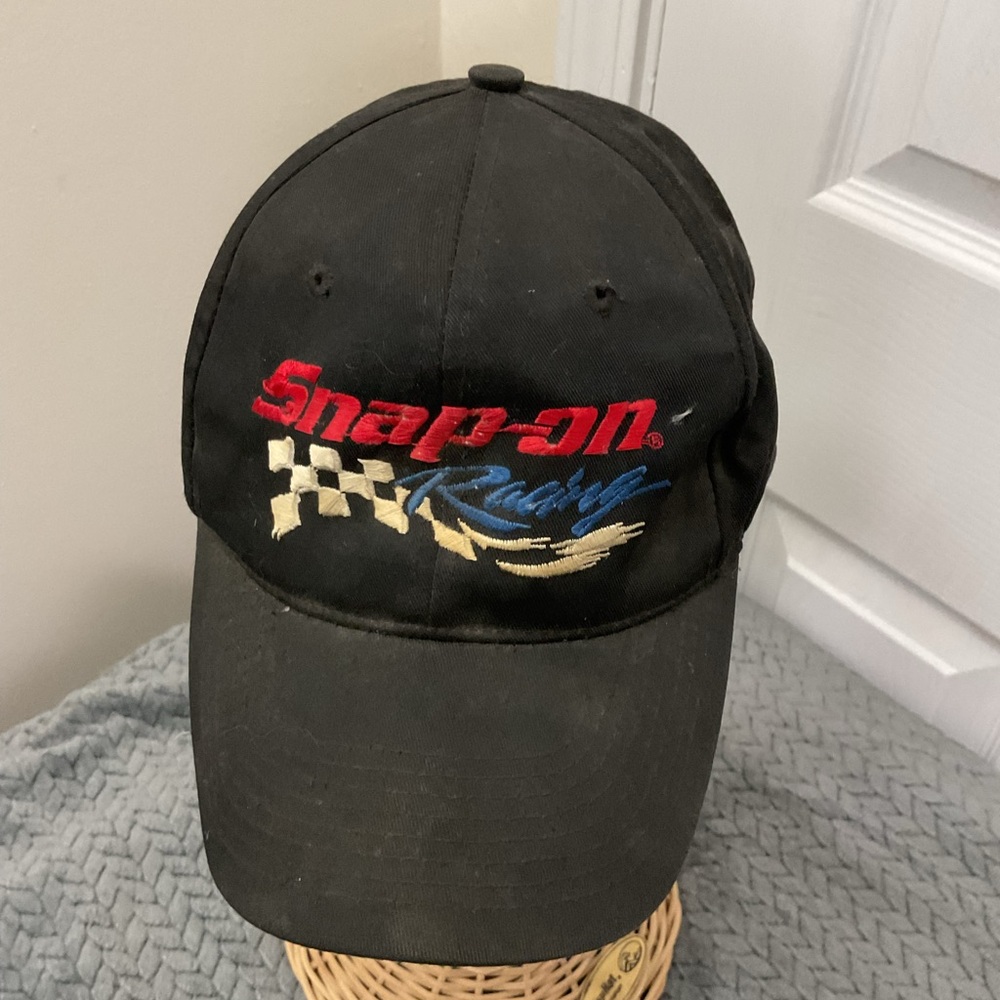 Snap Racing Black and Red Cap